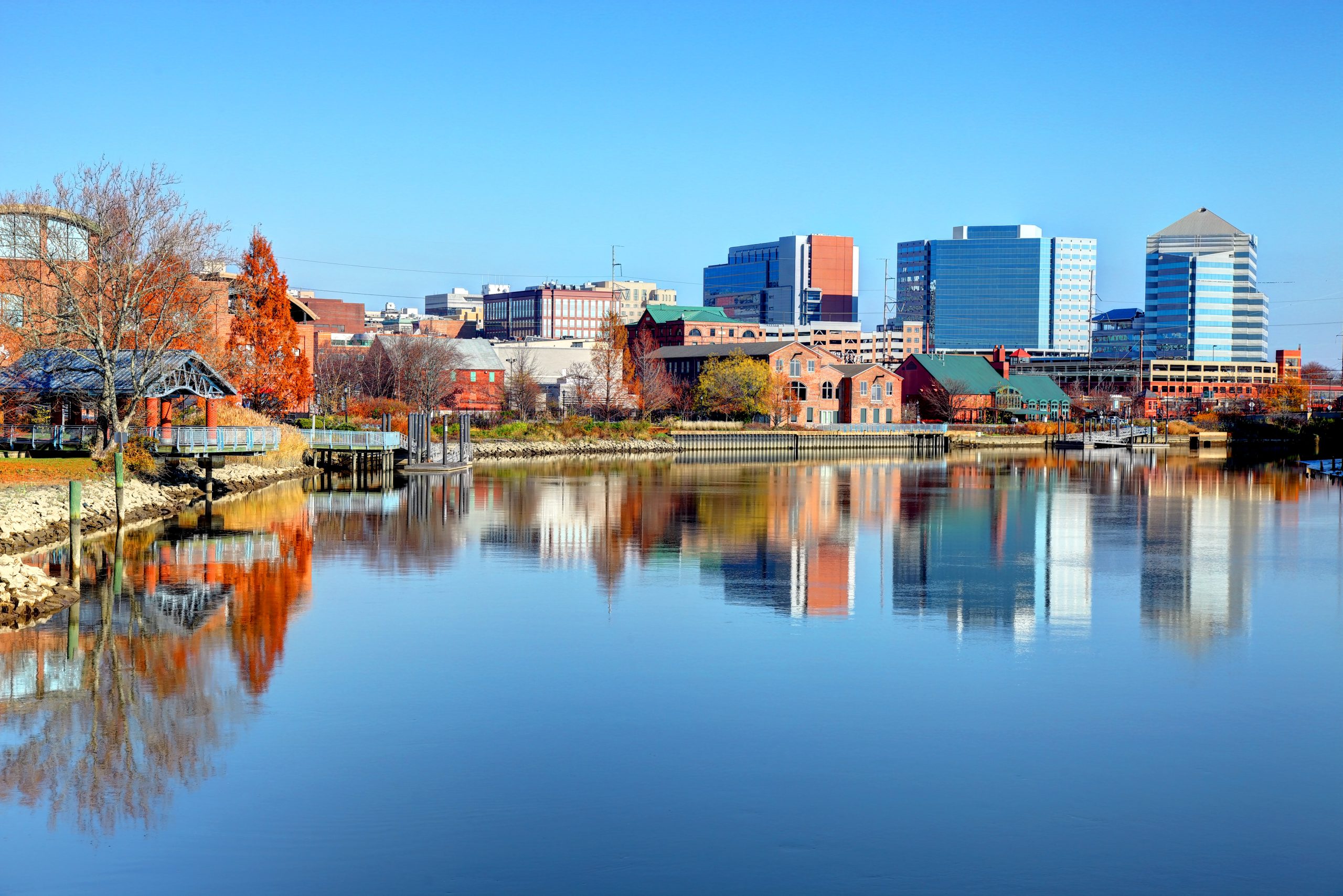 Wilmington, Delaware Skyline